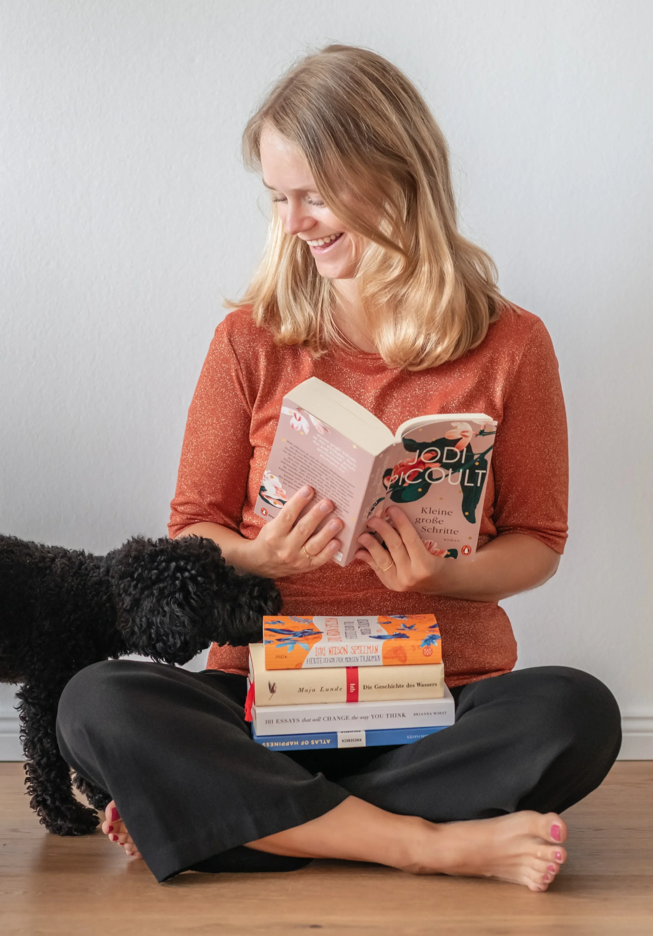 Meine Leidenschaften: Hund und Bücher