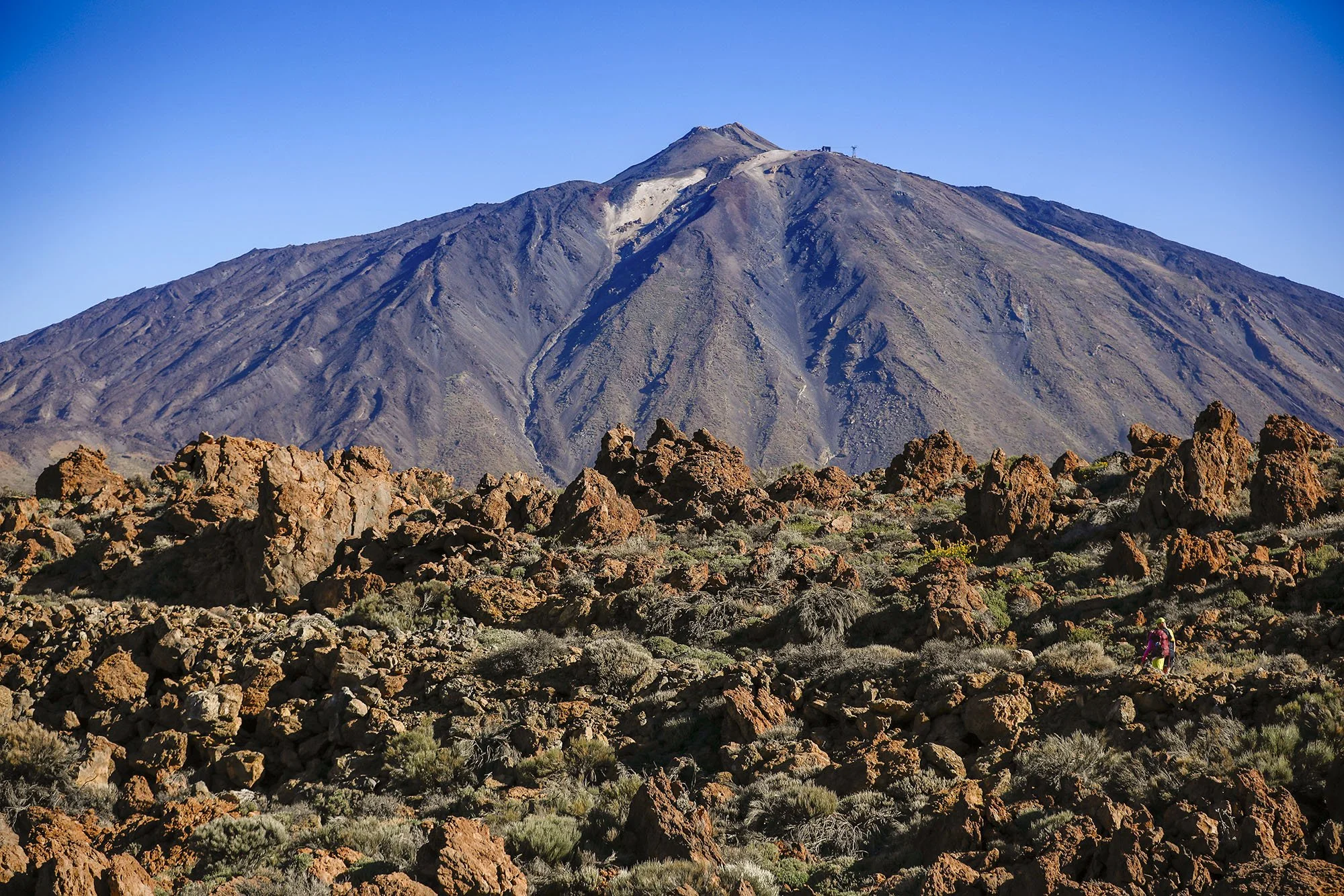Parador to Teide Badlands Trail Run in Tenerife