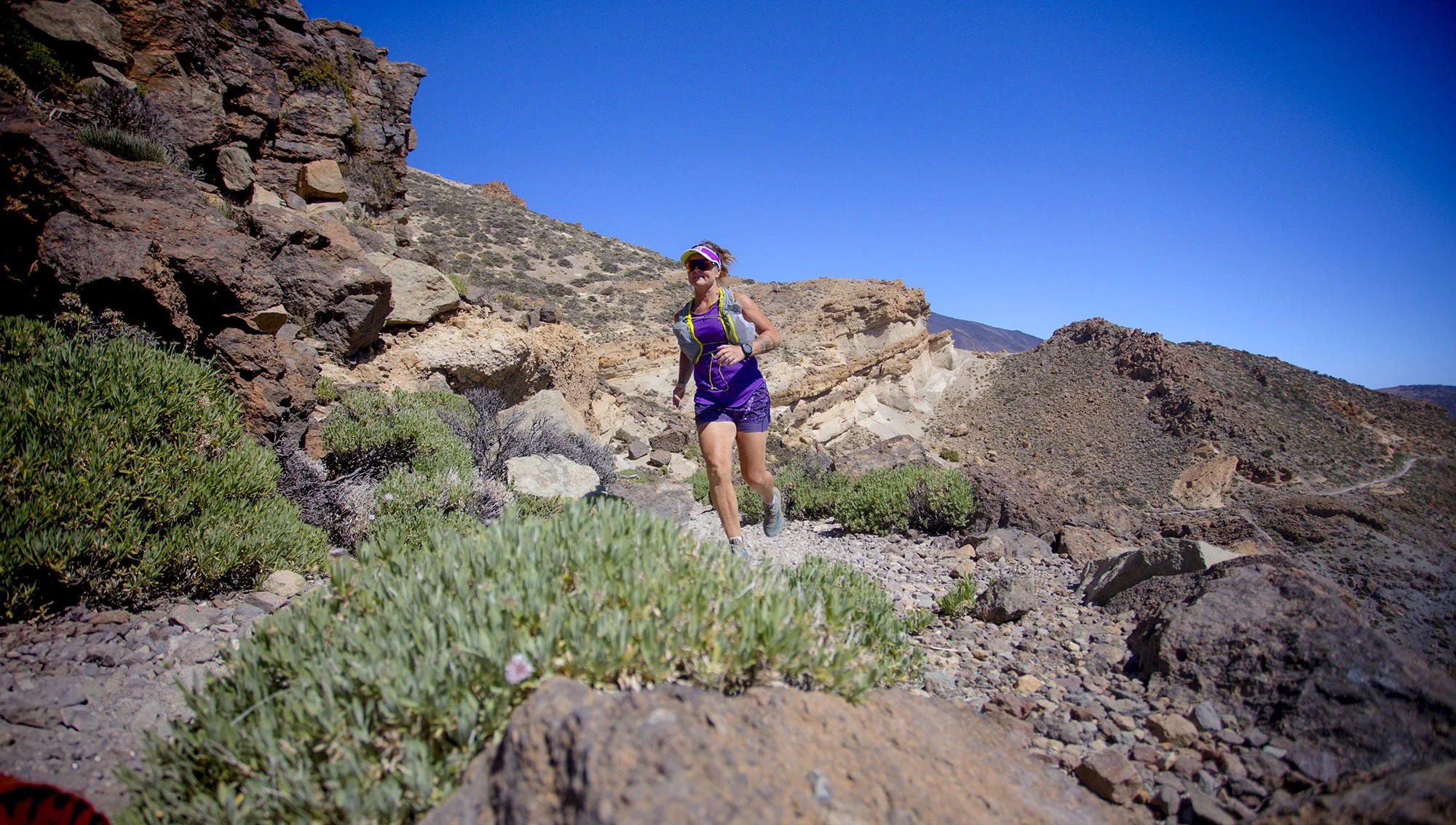 Leanne Rive on Vilaflor to Montaña de Las Lajas Trail Run