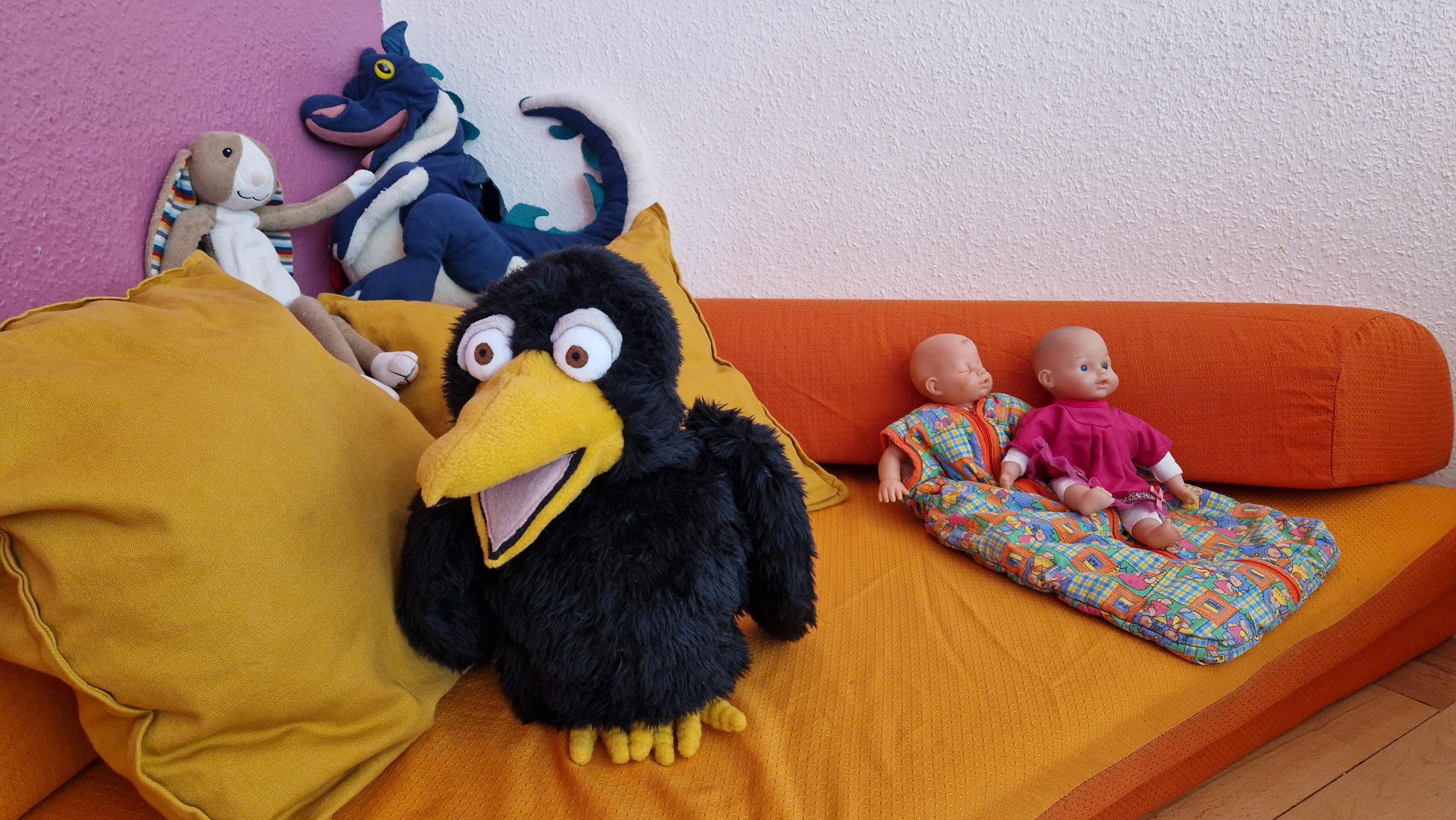 Auch im Kita-Alltag braucht es Raum zum Ausruhen