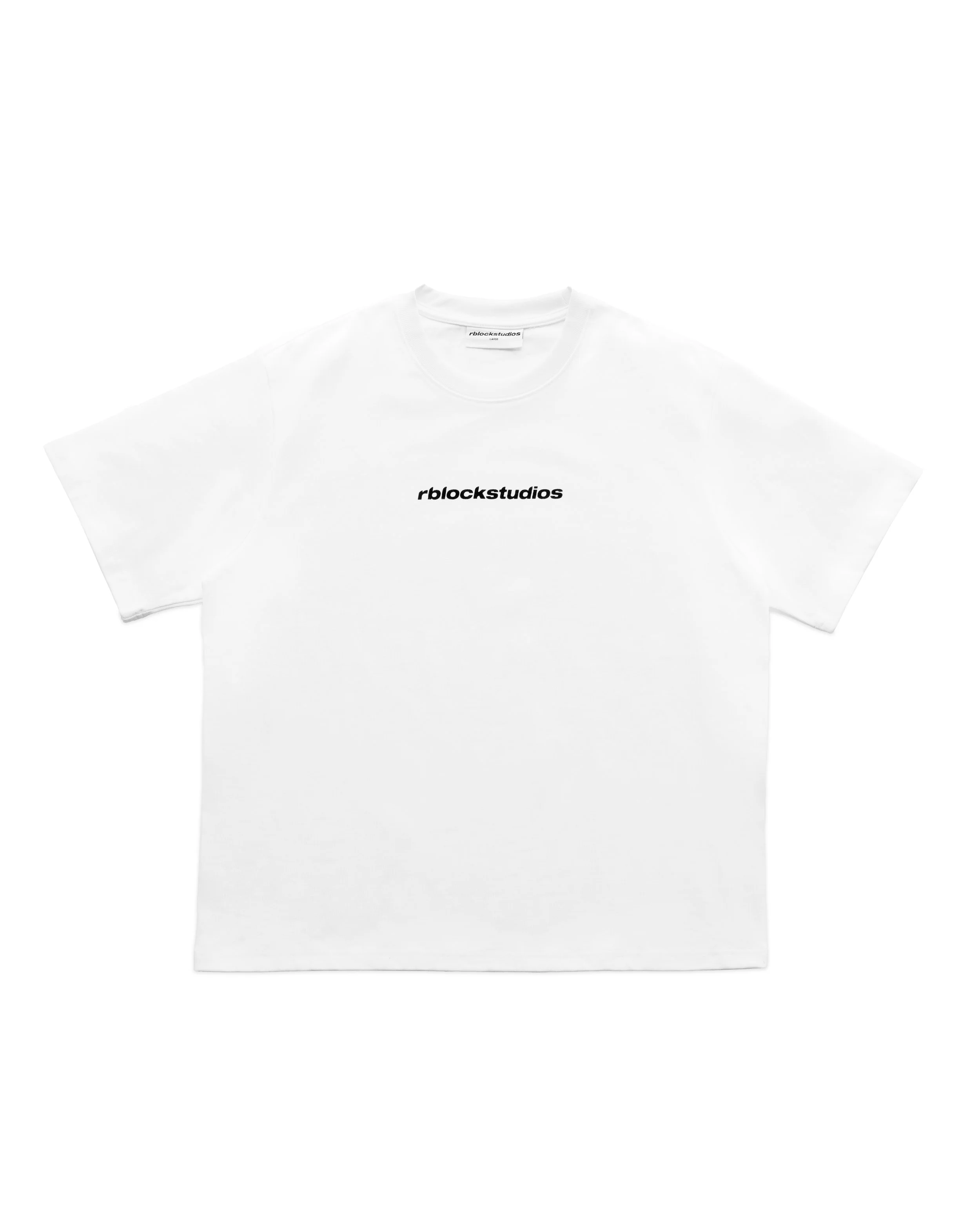WHITE LOGO TEE