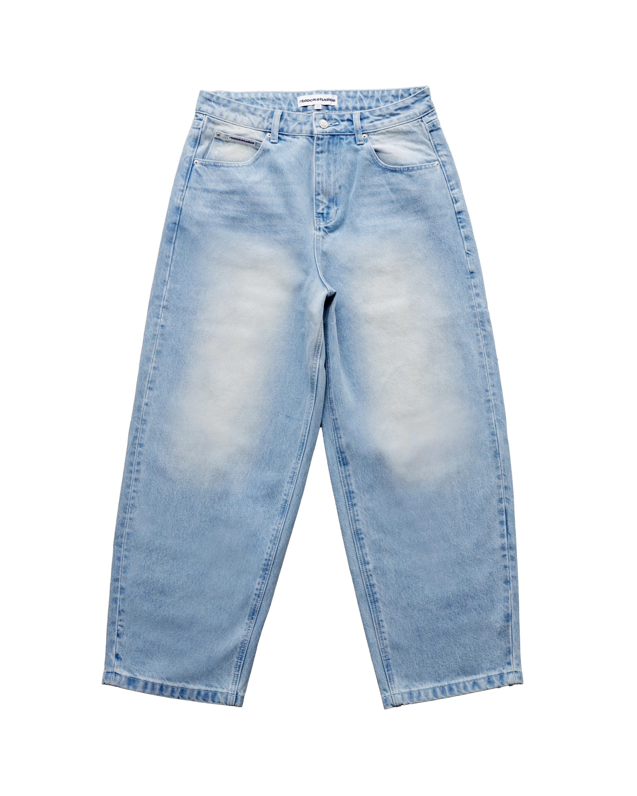 LIGHT BLUE BAGGY DENIM