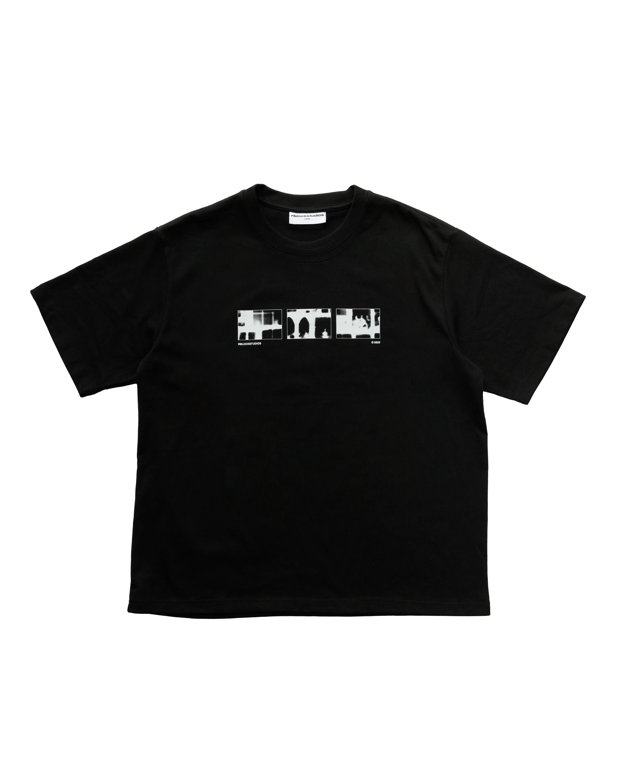 BLACK WINDOWS TEE