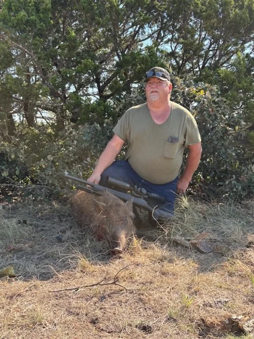 Charlie in the field