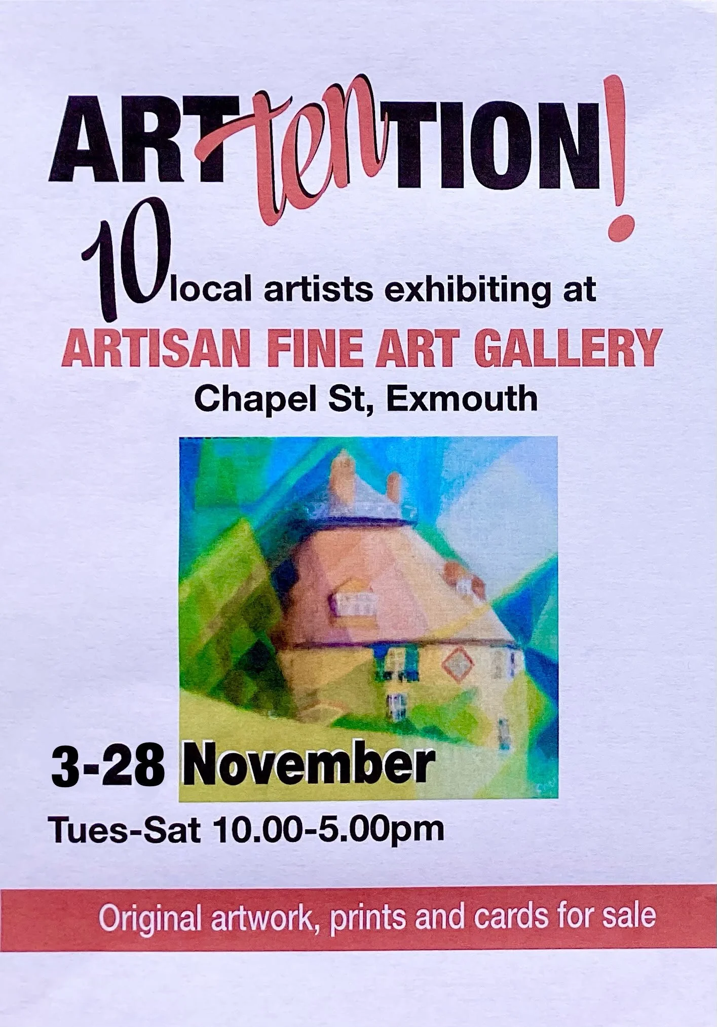 ARTtenTION! - 10 Local Artists at Artisan Fine Art Gallery