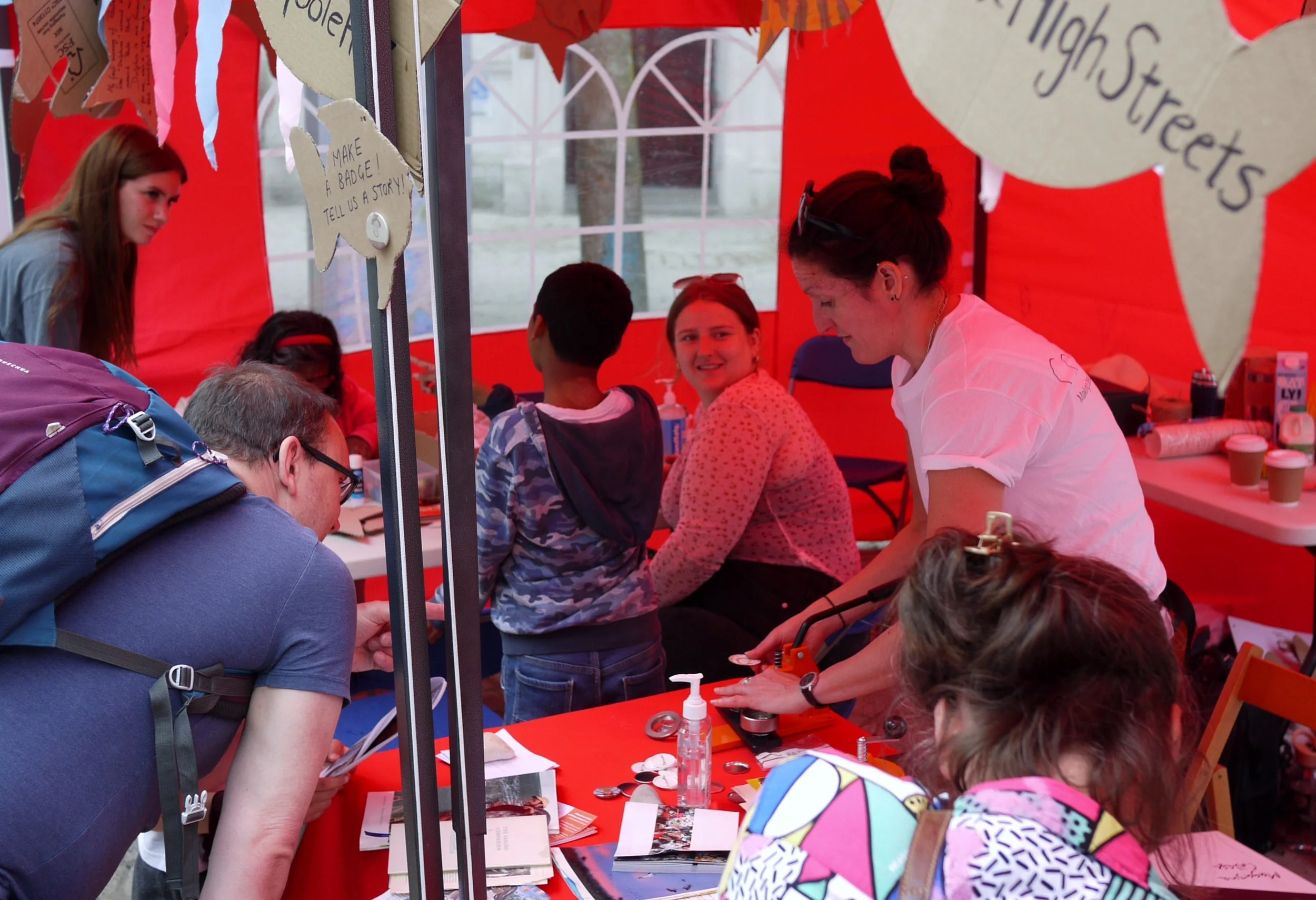 Community Arts Workshops: High Street Creativity for Poole Heritage Action Zone