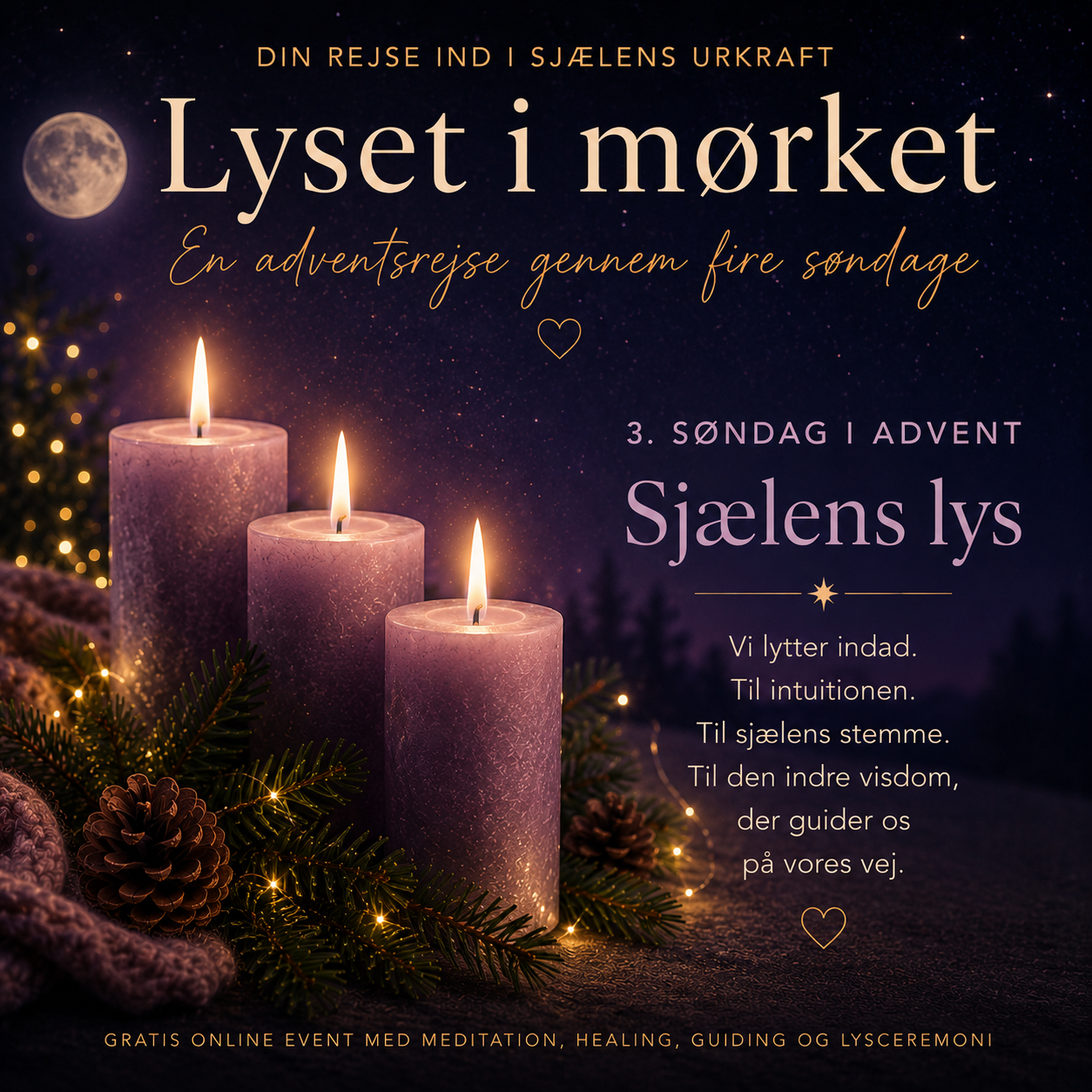 3. søndag i advent - Sjælens Lys