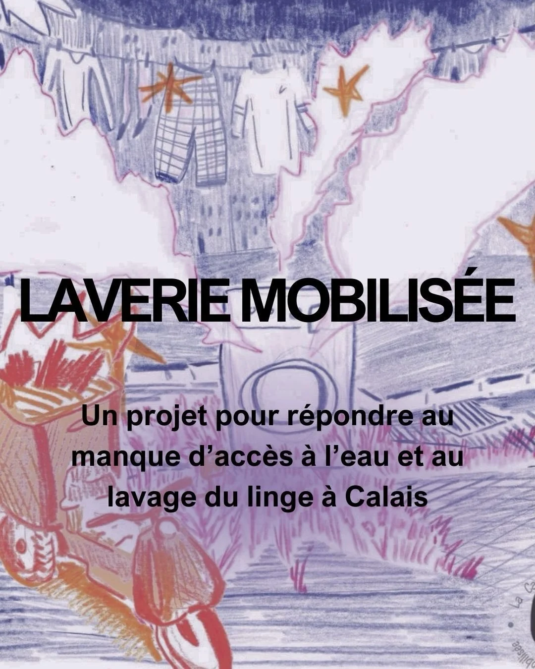 &Agrave; Calais l&rsquo;absence de laveries gratuites et accessibles rend le lavage du linge particuli&egrave;rement compliqu&eacute; pour les personnes en situation d&rsquo;exil. Pour le moment, le seul service de laverie disponible se trouve &agrav