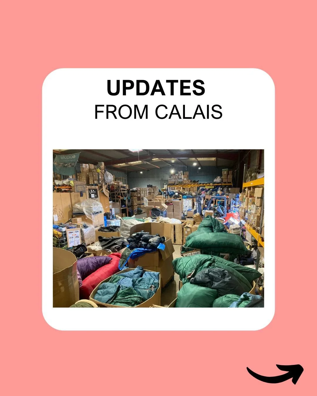 Here are our updates from the past three months in Calais. If you would like to have more in depth news, you can subscribe to our newsletter✉️! 
🔗link in our bio🤝🏻