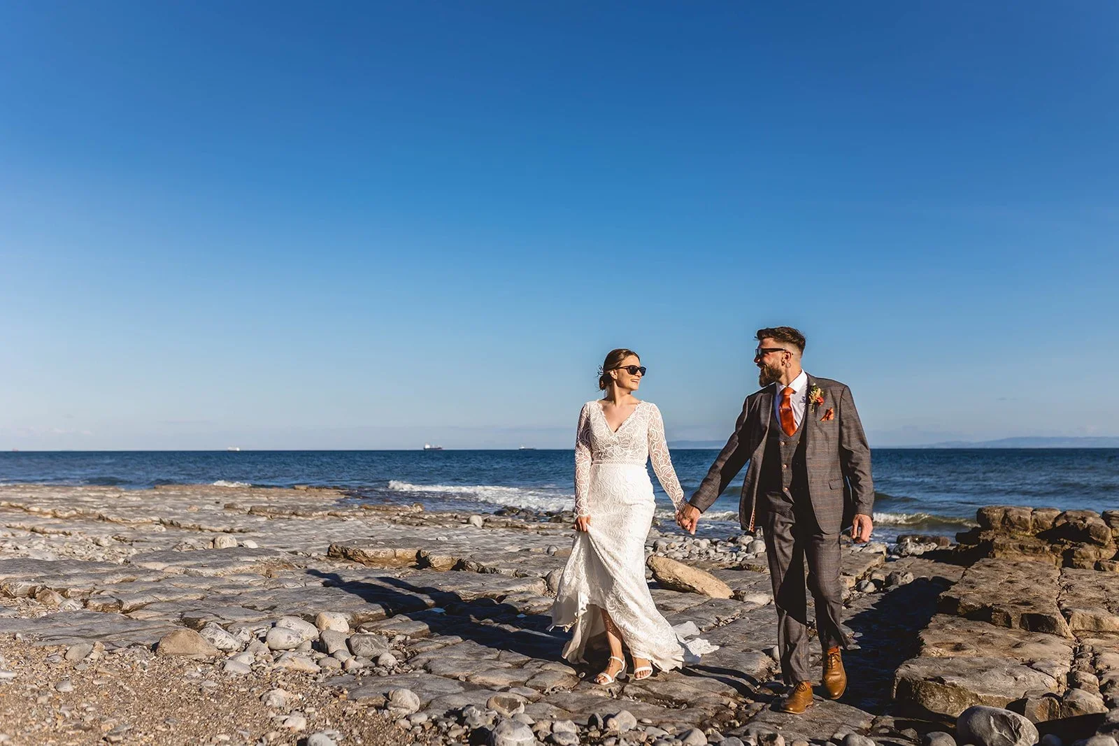 Summer dreaming! Welsh coastal wedding at Rosedew Farm!
