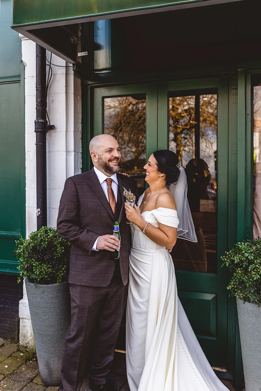 Relaxed hometown glory wedding in Newport, South Wales!