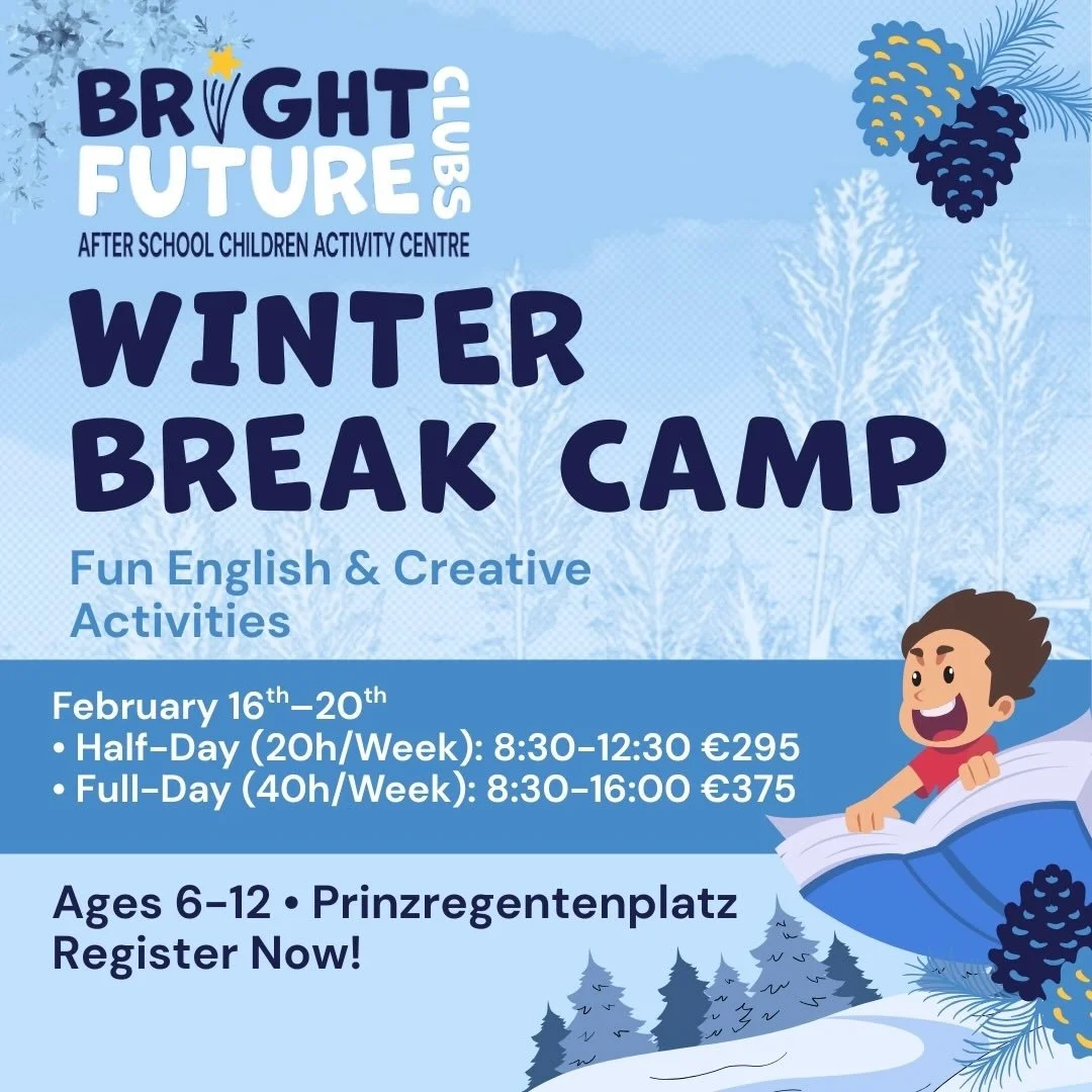 Faschingsferien come join us for fun in English. We will craft, discover, and move all in English giving your child an immersive and unique learning opportunity. #faschingsferiencamp #Englsichf&uuml;rkinder
