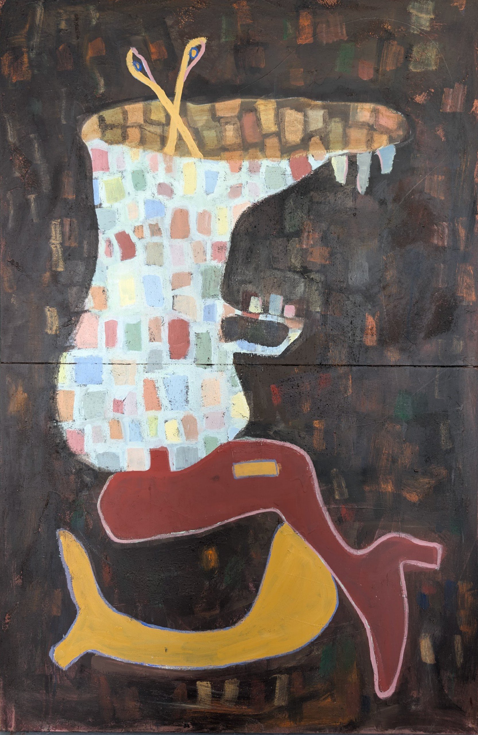 But then you had the urge to bite 60" x 40"