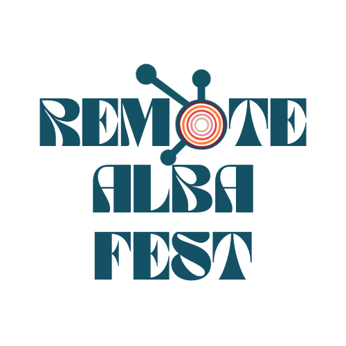 "Remote Alba Fest" logo white background