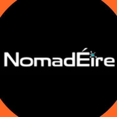 Black and white photo of Bianca Peel smiling outdoors in a rocky and grassy area, wearing a Montane jacket. Surrounding design includes blue and orange graphics with the words "meet the installer" in orange.