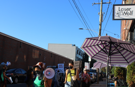Protestors boycott Jaffa, Laser Wolf in support of Palestine
