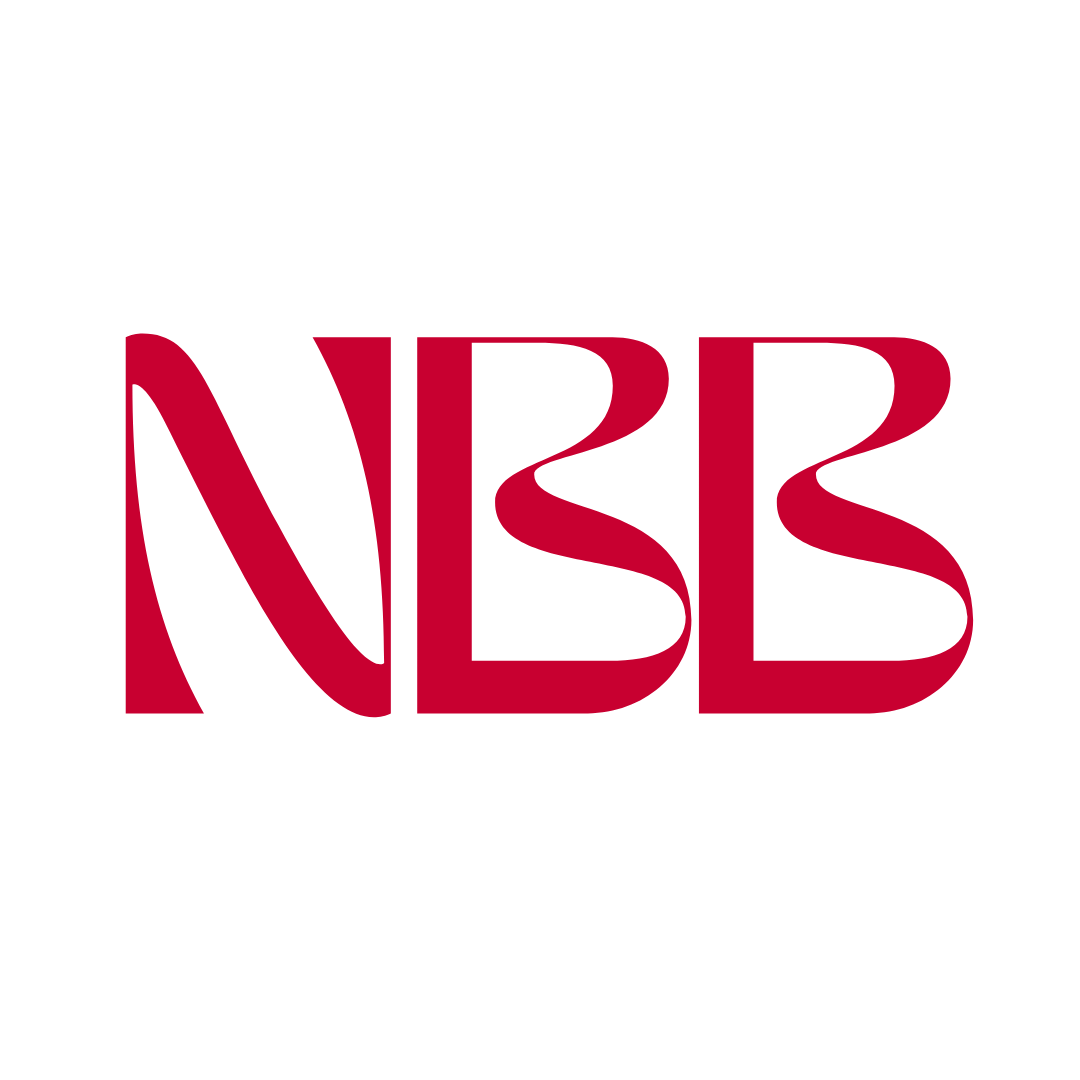 NBB logo valkoisella pohjalla