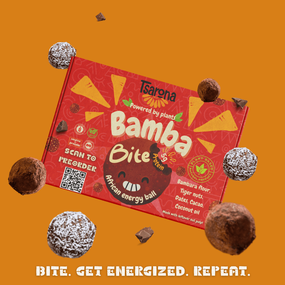 Bamba Bites retail box, lifestyle