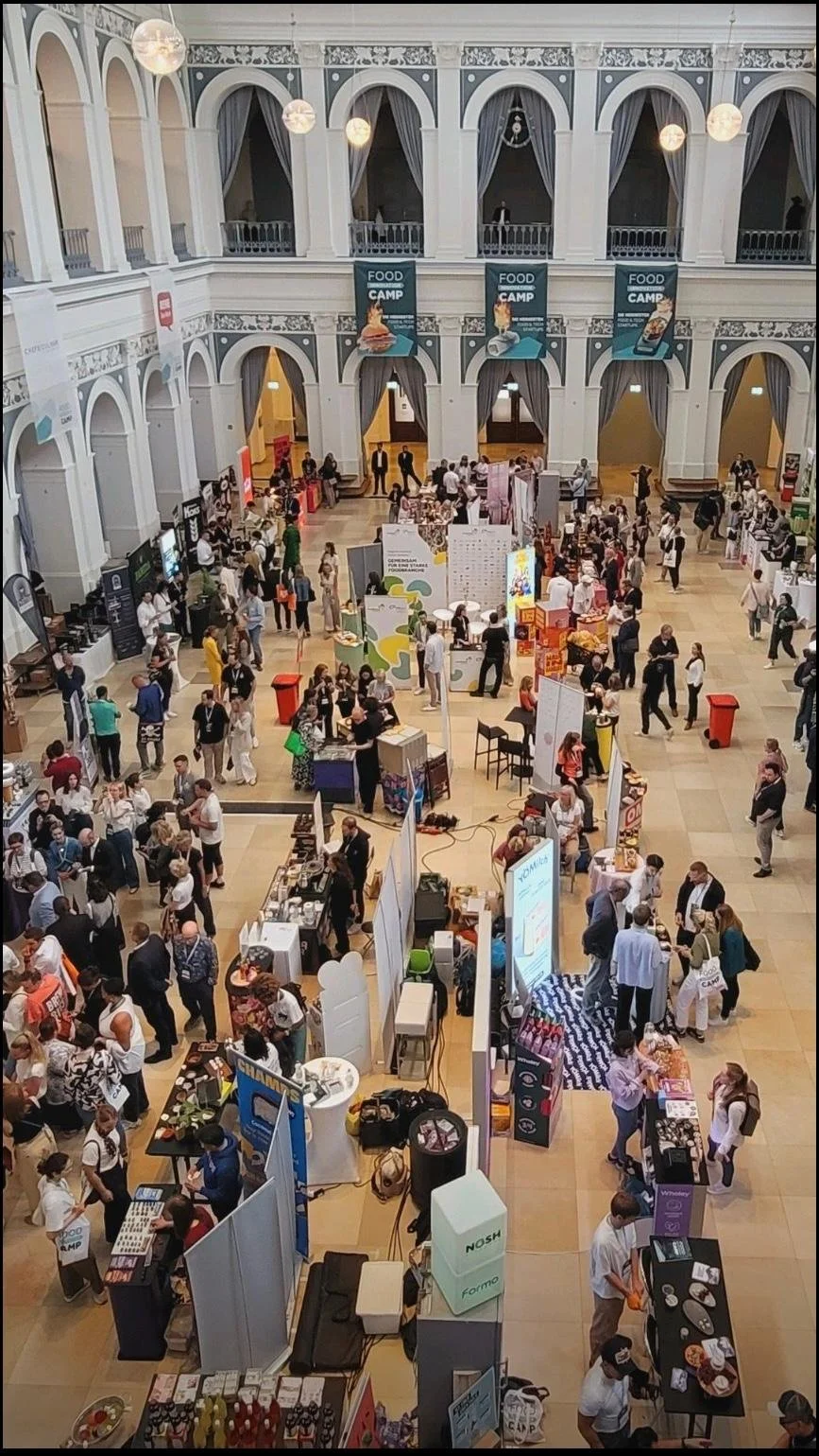 Tsarona products on display at Food Innovation Camp