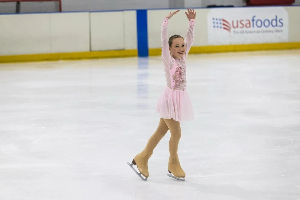 Congratulations to our skaters who competed in the Free Skate 1 division at our Olympic Aussie Skate Challenge 🤍⛸️

🥇 Mika &ndash; 1st place
🥈 Mila &ndash; 2nd place
🥉 Amina &ndash; 3rd place
👏 congratulations to Matilda, Alyssa &amp; Isabel for