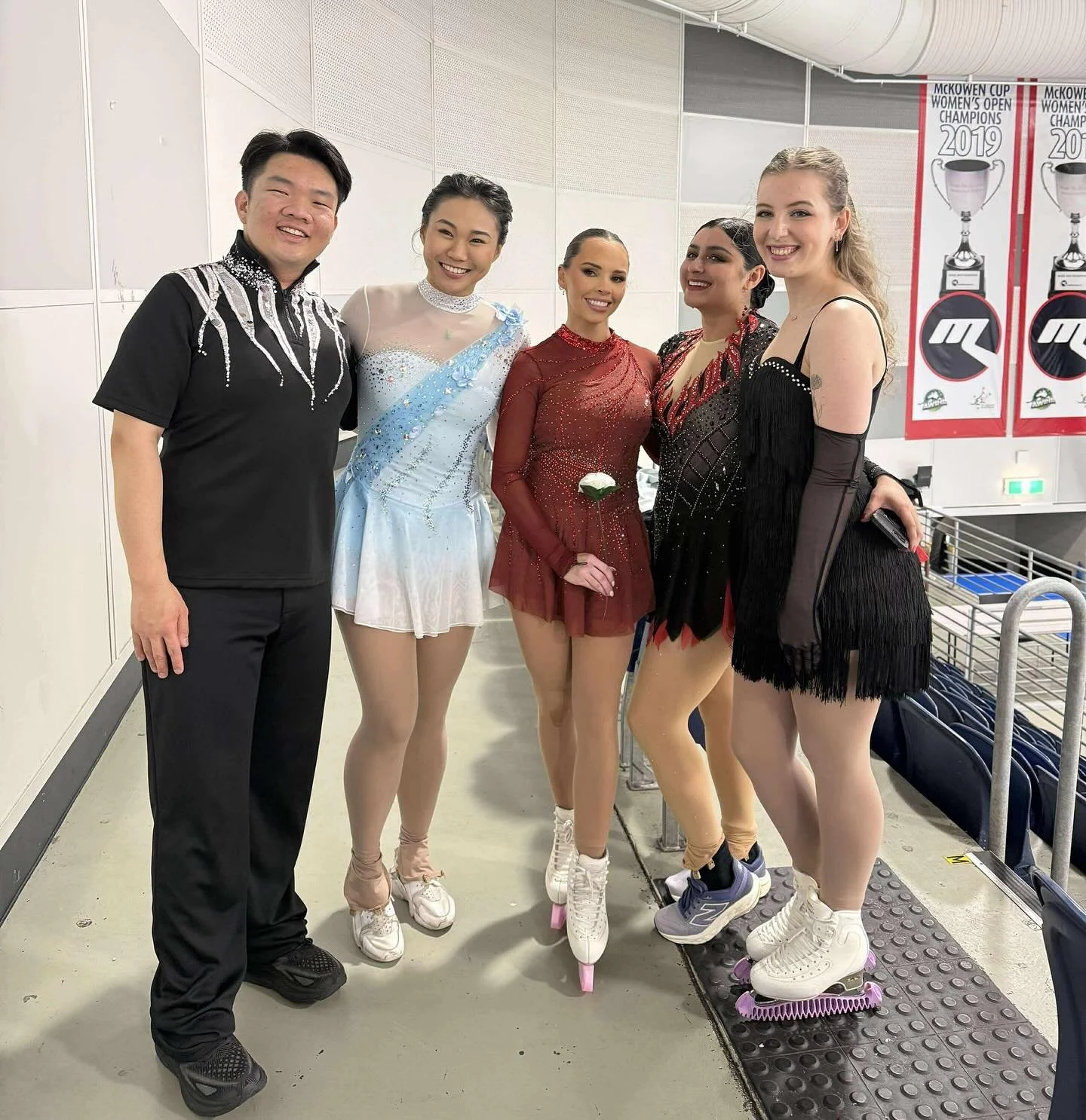 OFSC &amp; friends at day 1 of VIC states 🤩⛸️🤍 #ofsc#olympicfigureskatingclub#iceskating#figureskating#iceskatingmelbourne#iceskatingrink