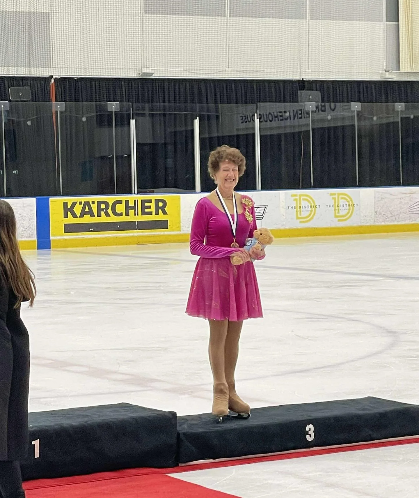 Congratulations Michelle Barry 🥉Adult Copper Women III ⛸️🎉 #ofsc#olympic#olympicfigureskatingclub#iceskatingaus