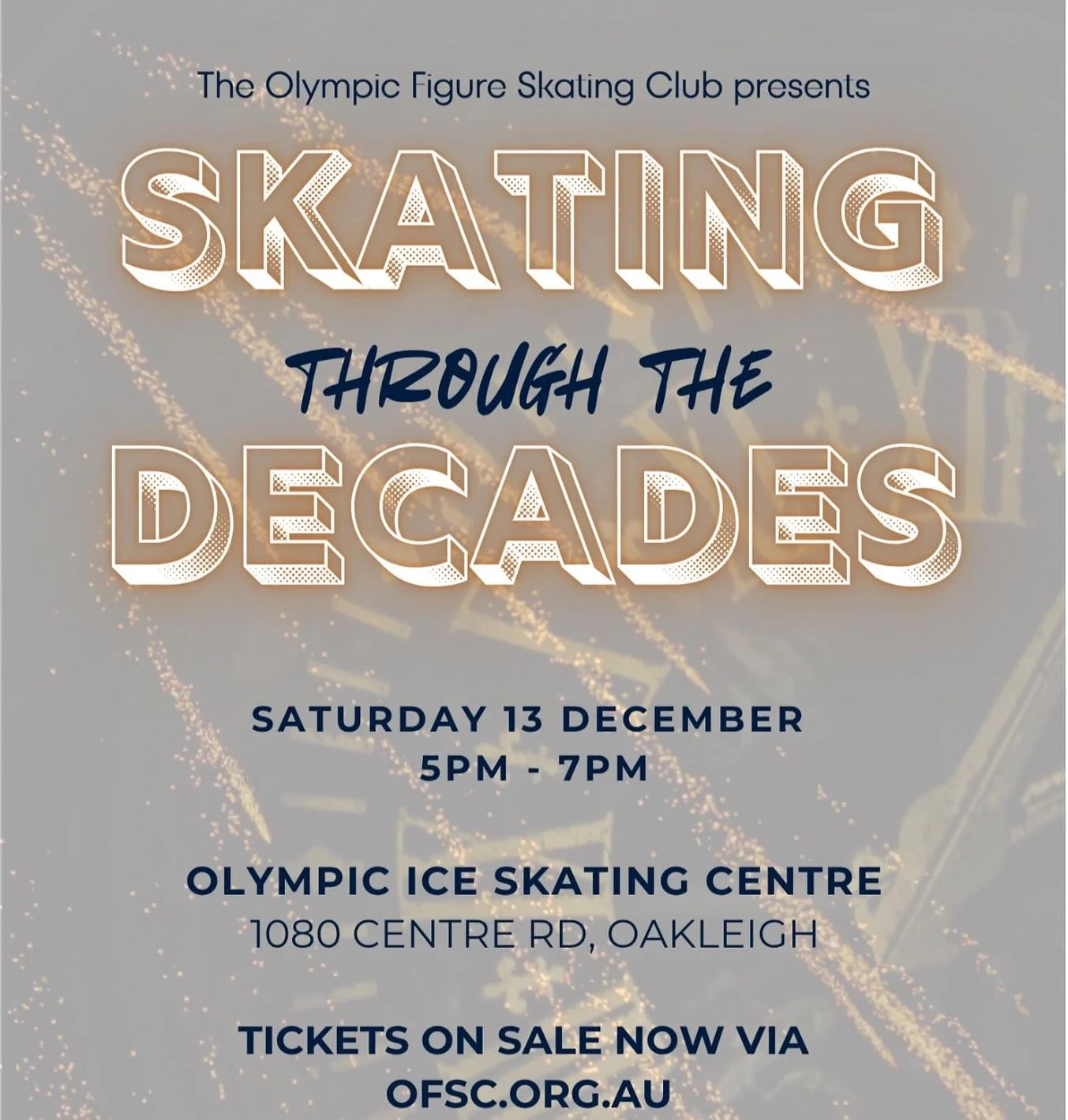 Tickets are now on sale for our End of Year show ✨link in bio to purchase ⛸️🤍