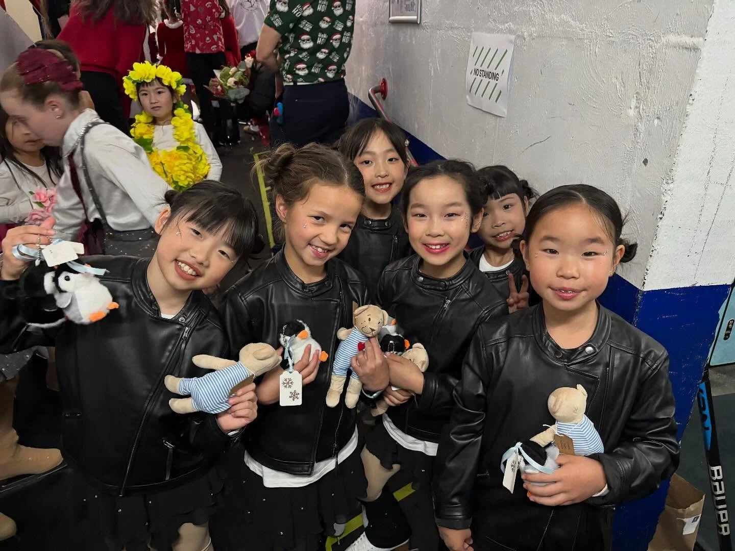 BTS at our EOY show! 🤍⛸️✨ #ofsc#olympicfigureskatingclub#iceskating#figureskating#christmas