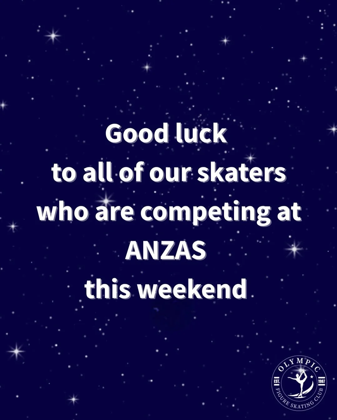Good luck to our skaters competing at ANZAS this weekend ⛸️🤍✨💫 Head down to @obrienicehouse this weekend to watch! #figureskating#figureskatingmelbourne#iceskating