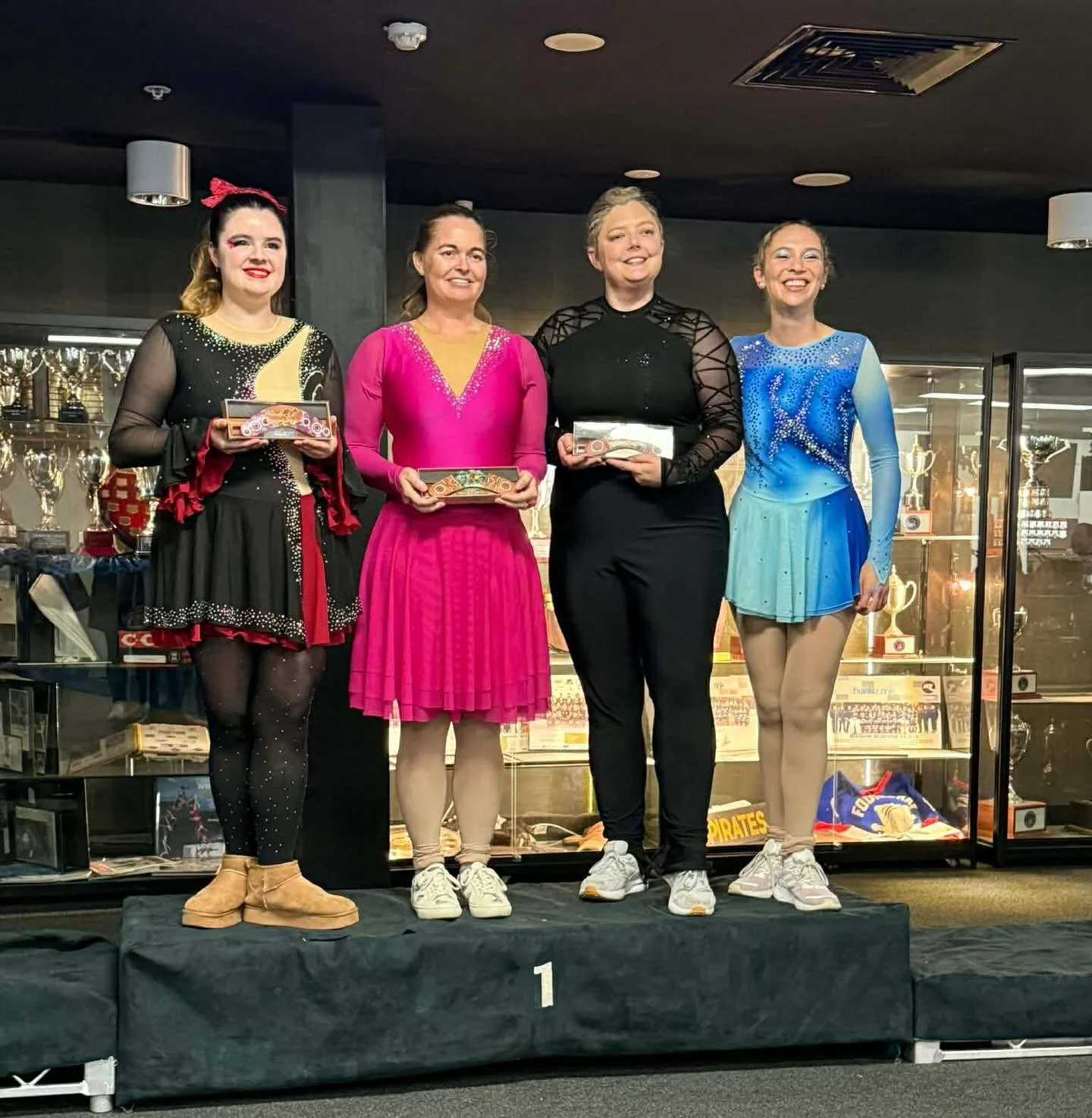 It&rsquo;s been a big few weekends for Kirsty! Congratulations on 3rd place 🥉 Bronze Artistic Womens class II ⛸️ #figureskater #figureskating #iceskating #ANZAS