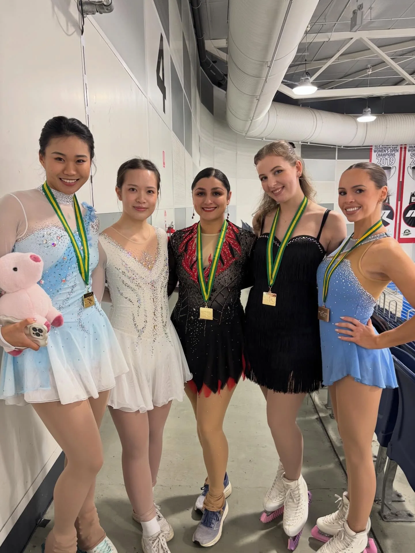 OFSC girlies (+ Cody 😜) 🤍⛸️ #ofsc #olympicfiguredkating #iceskating #figureskating#figureskater