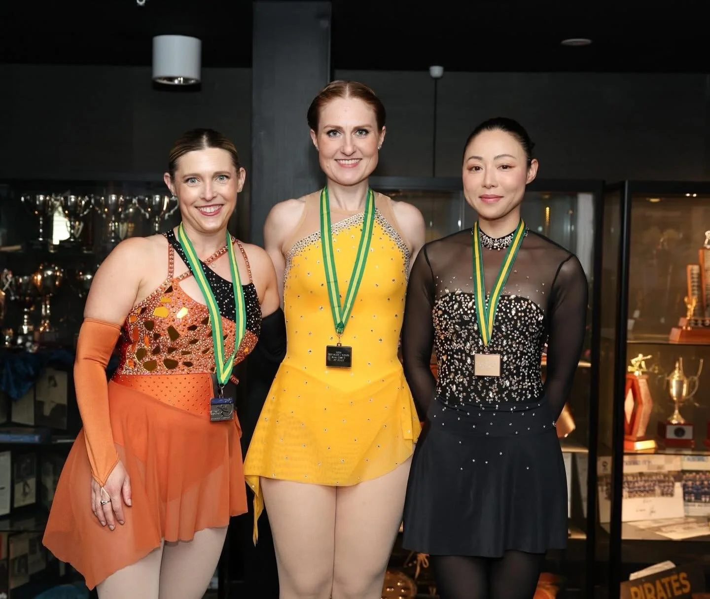 Tina 🥇 &amp; Olivia 🥉 Silver women class III ⛸️🤍 #figureskater #figureskating #iceskting #iceskater