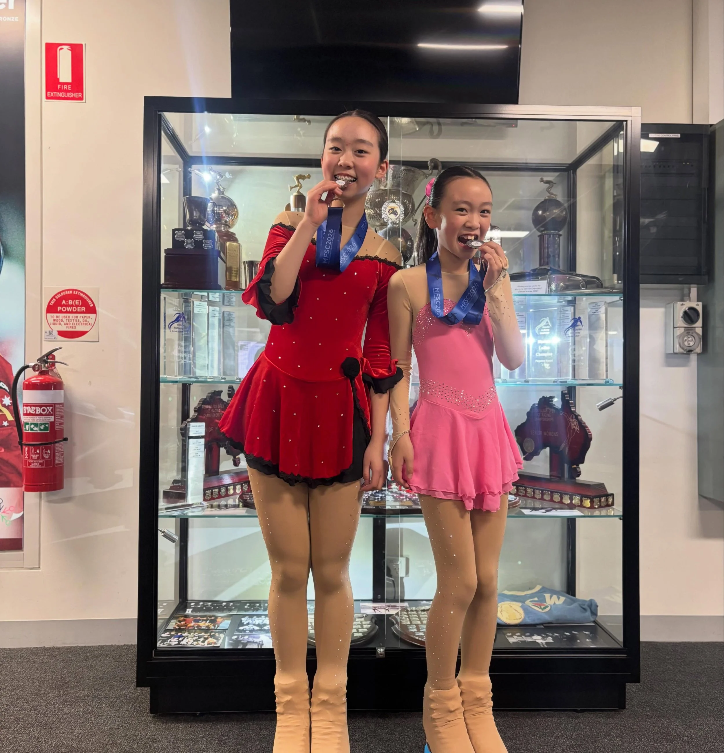 🥈 and 🥉 for Annie and Angela !
Angela Free skate 1 (13U) 🥈
Annie Free skate 4 (14U) 🥉
Congratulations on both your very well earned accomplishments 🎉👏
