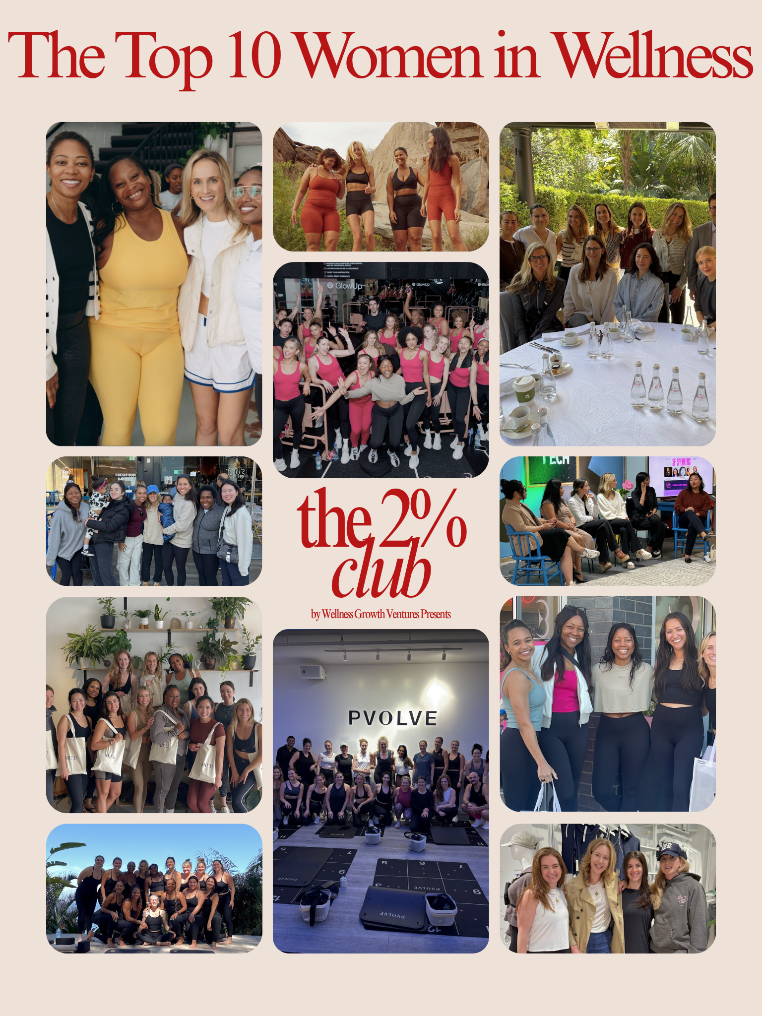 Meet the Top 10 Women in Wellness: The Power List Is Here