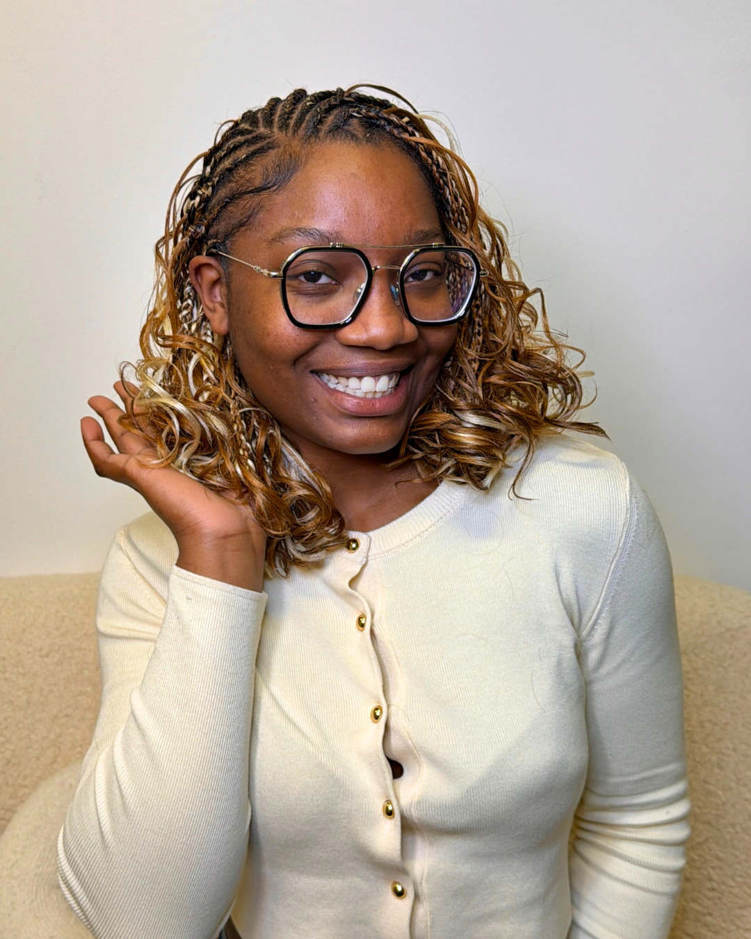 Boho Fulani Bob Braids