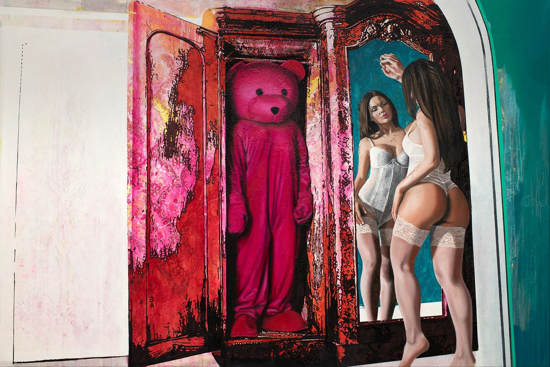 Maintenance Required - 2018 - Oil & Acrylic on Canvas - 184cm x 123cm
