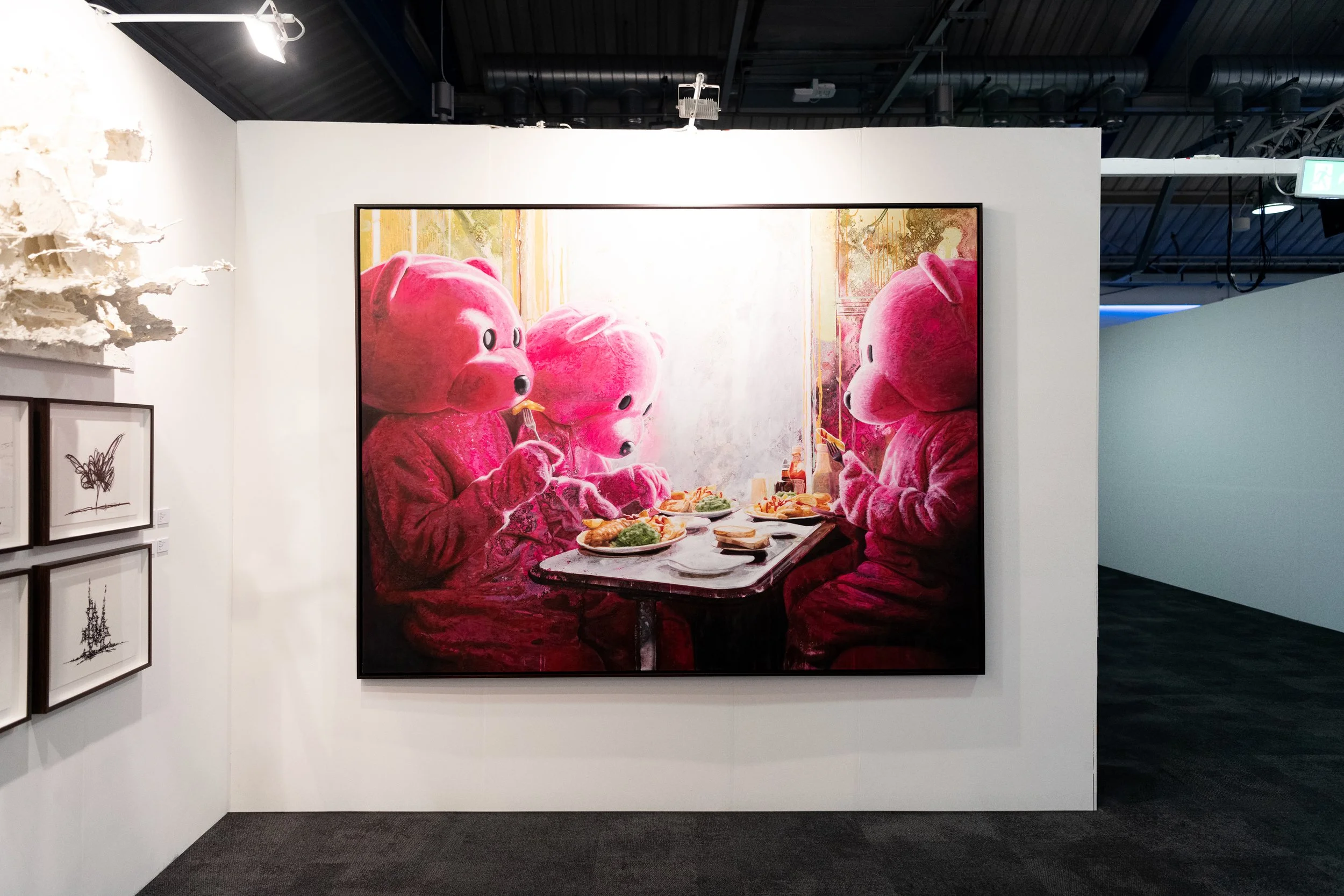 London Art Fair - Golden Chips &amp; The 3 Bears
