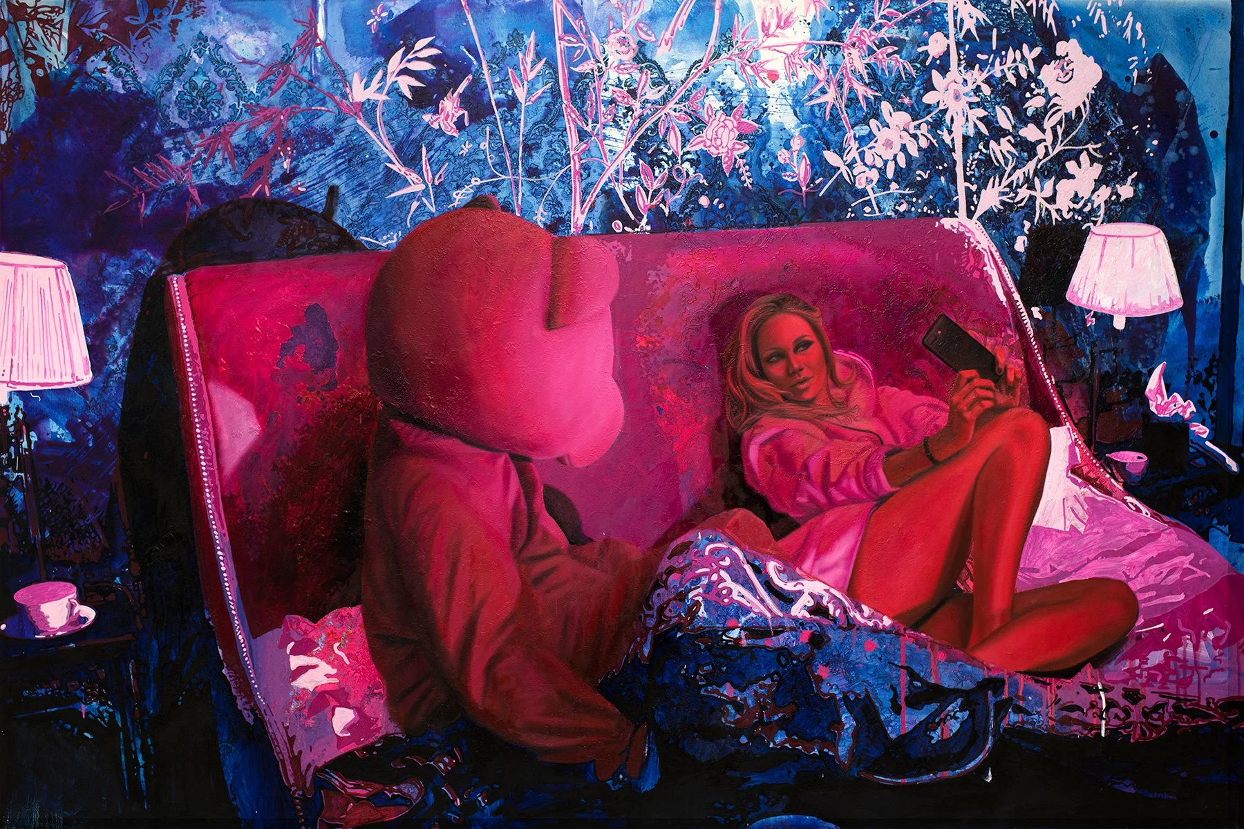 Vanity - 2018 - Oil & Acrylic on Canvas - 184cm x 123cm