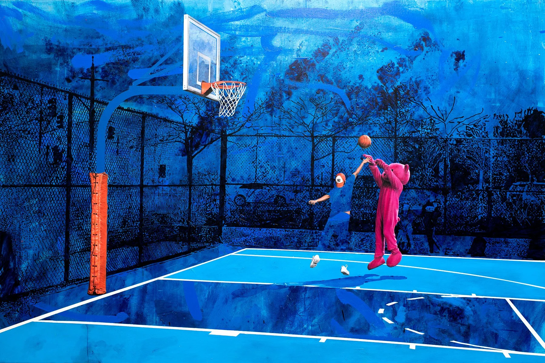 Rise Above Yourself - 2020 - Oil and Acrylic on Canvas, 183cm x 122cm
