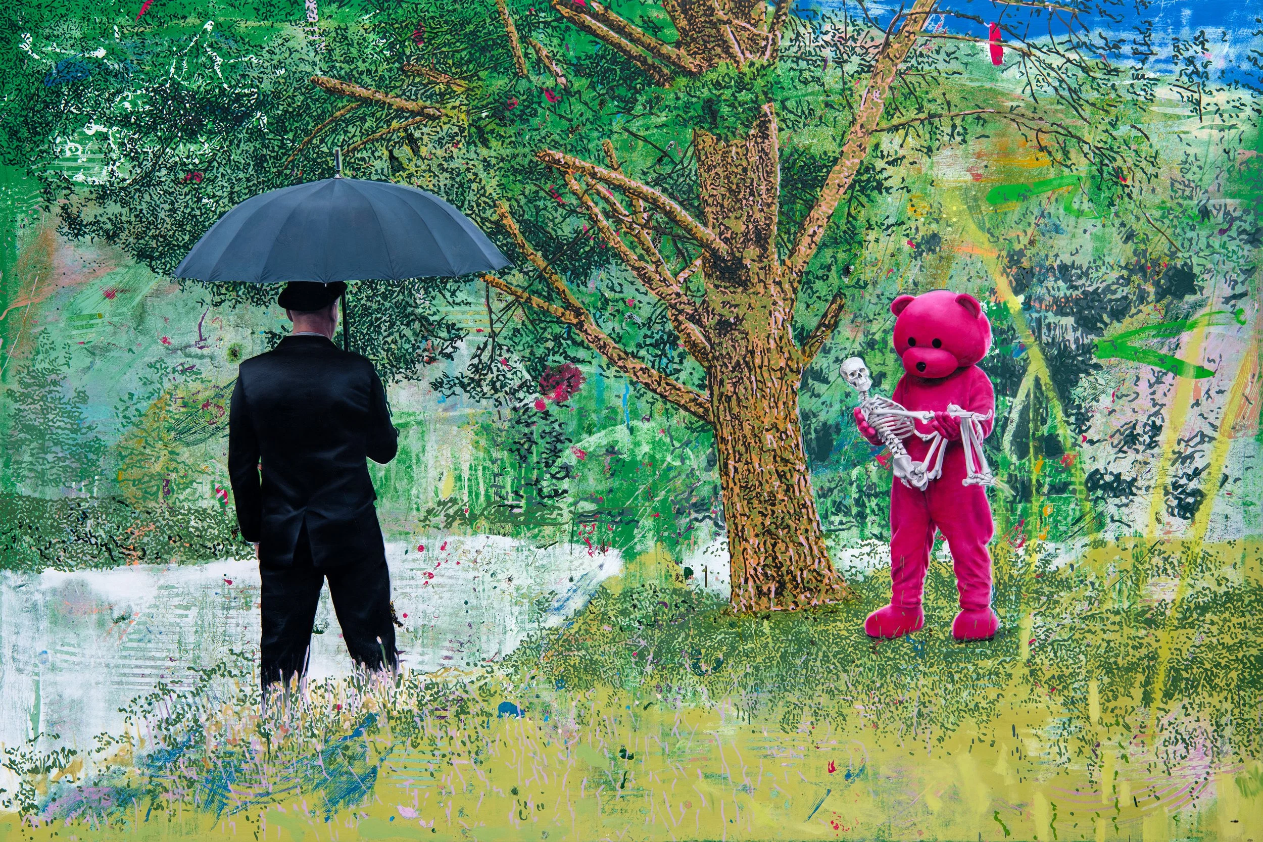 Your Time - 2021 - Oil and Acrylic on Ply - 124cm x 183cm