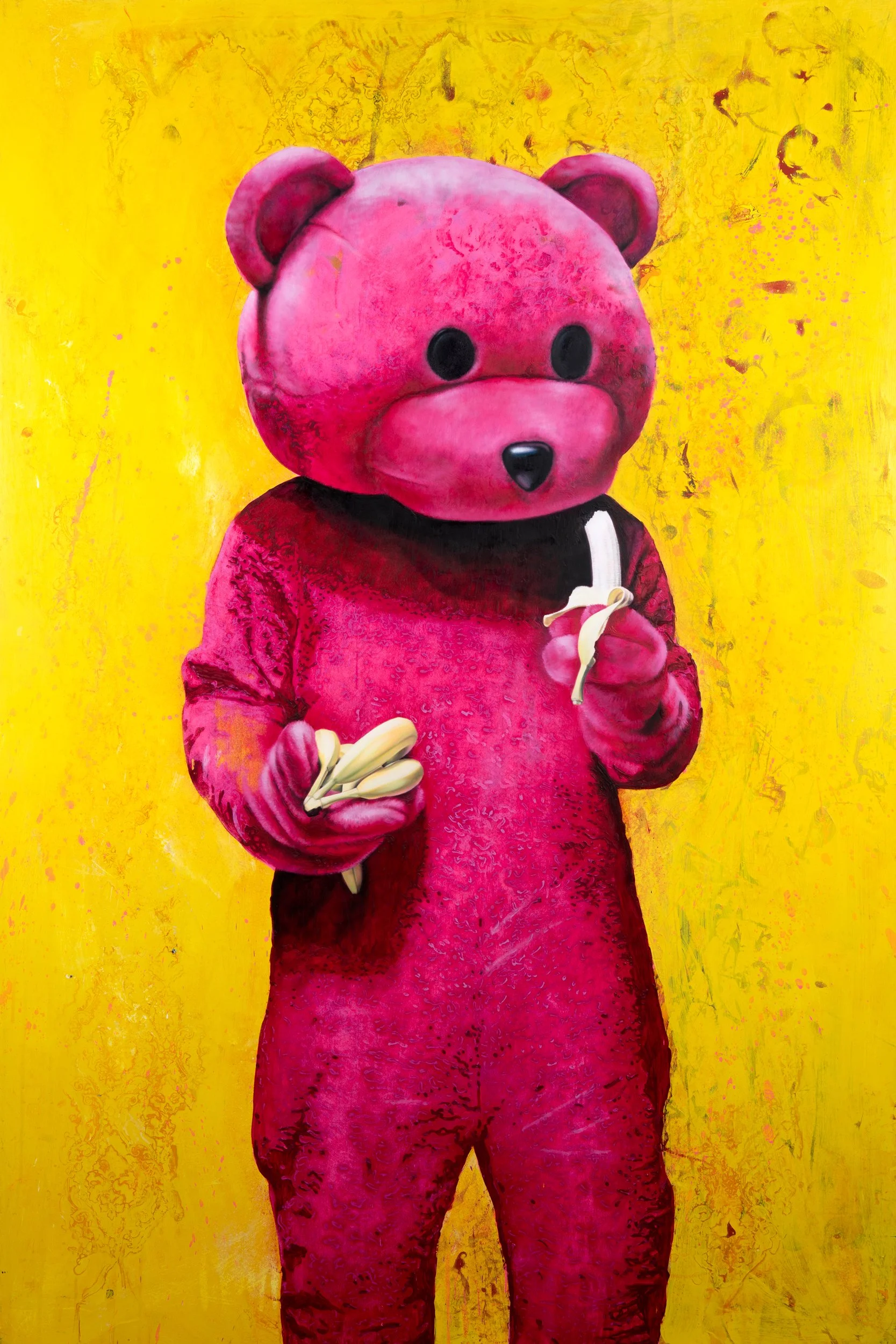 C'est N'es Pas Banana - 2022 - Oil and Acrylic on Ply - 124cm x 184cm