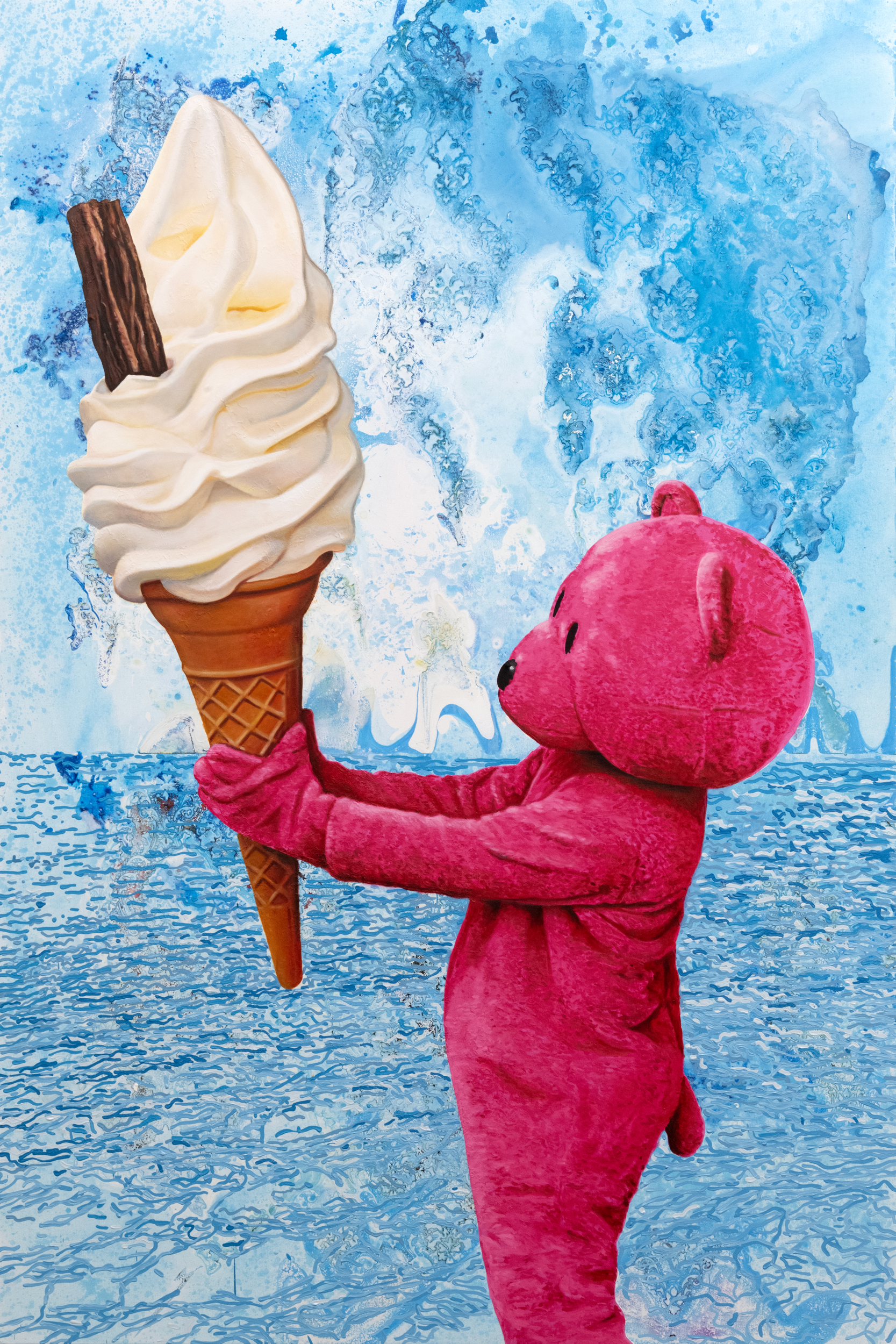Big Whippy - 2025 - Oil & Acrylic on Canvas - 124cm x 183cm
