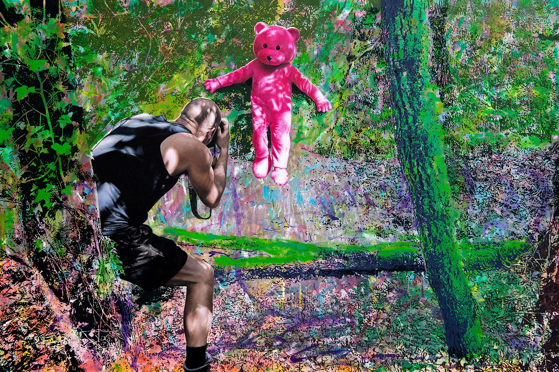 Self Portrait - 2020 - Oil and Acrylic on Canvas - 183cm x 122cm - Painting
