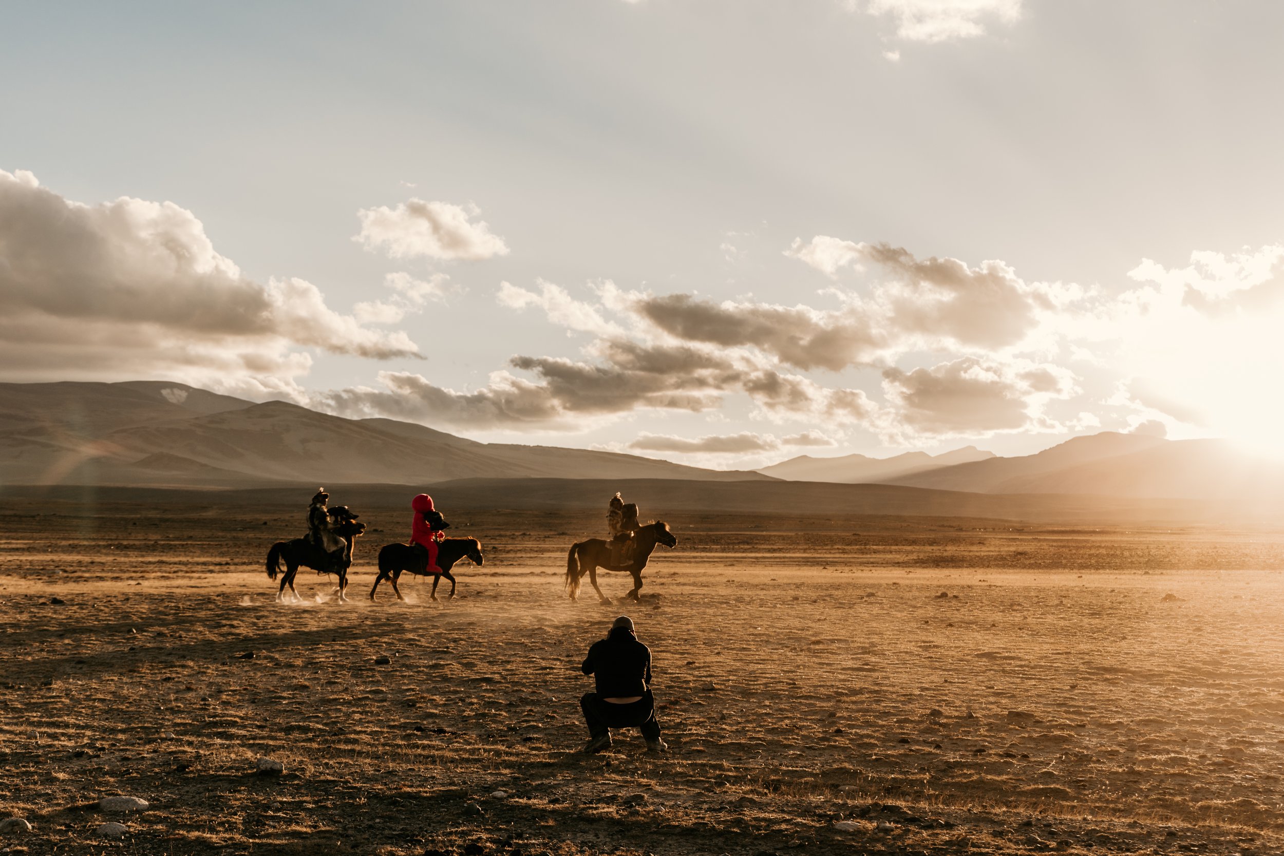 Artist LUAP - Paul Robinson in Mongolia