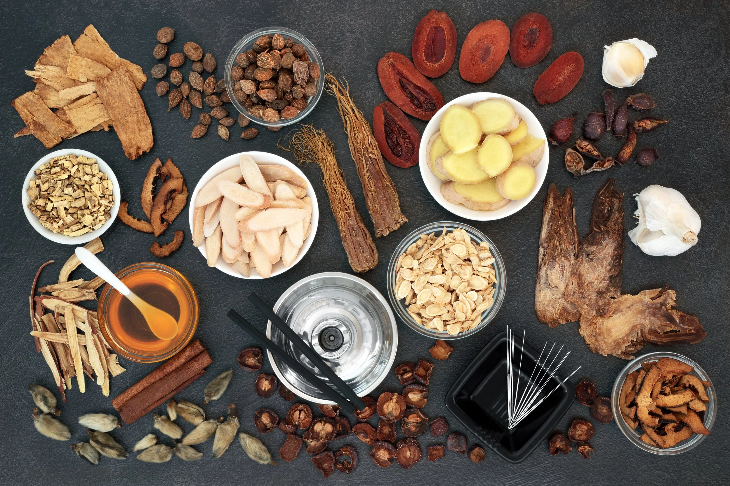 Traditional Chinese herbal ingredients used in personalised online herbal programs