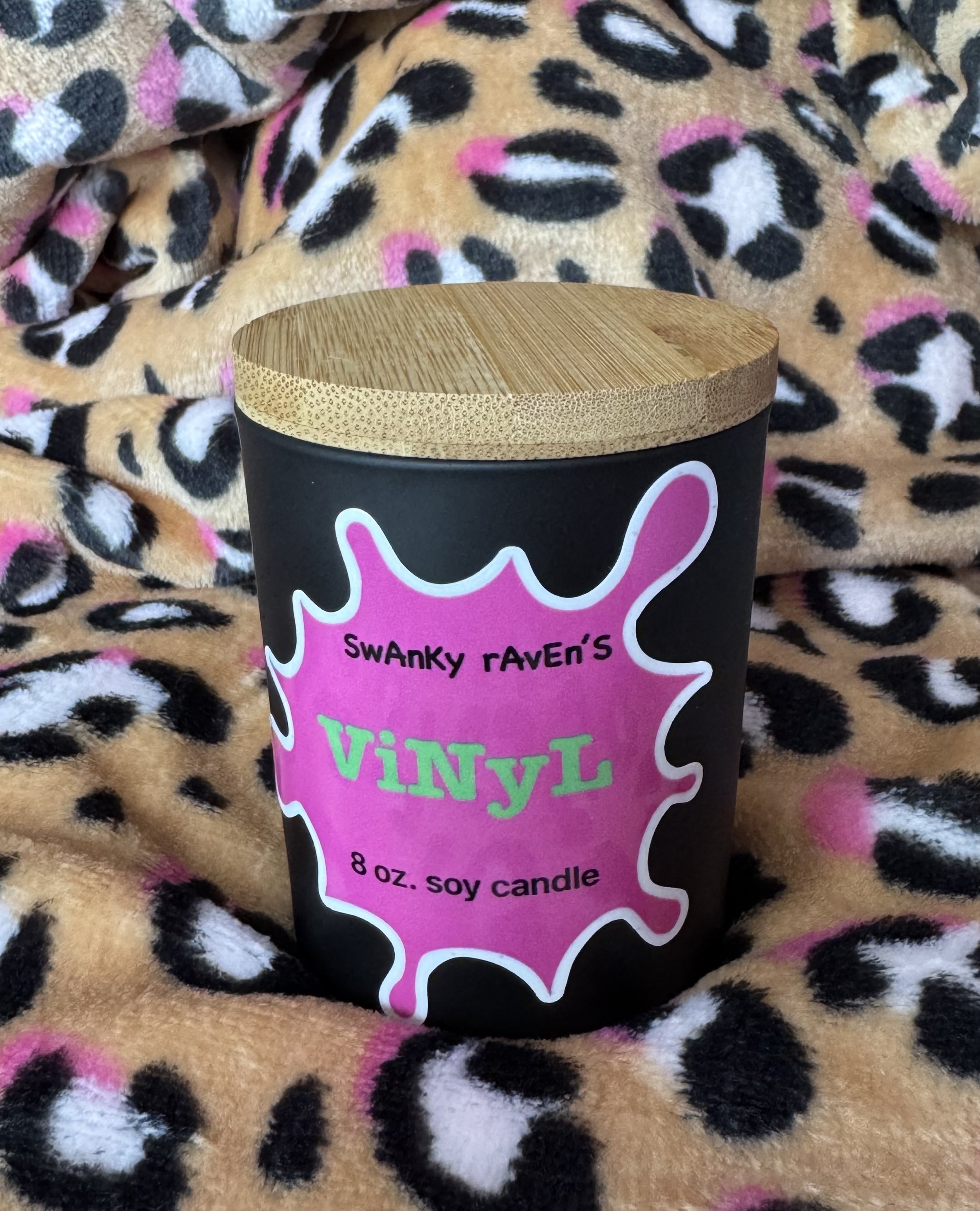 "Vinyl" 8 oz. Soy Candle