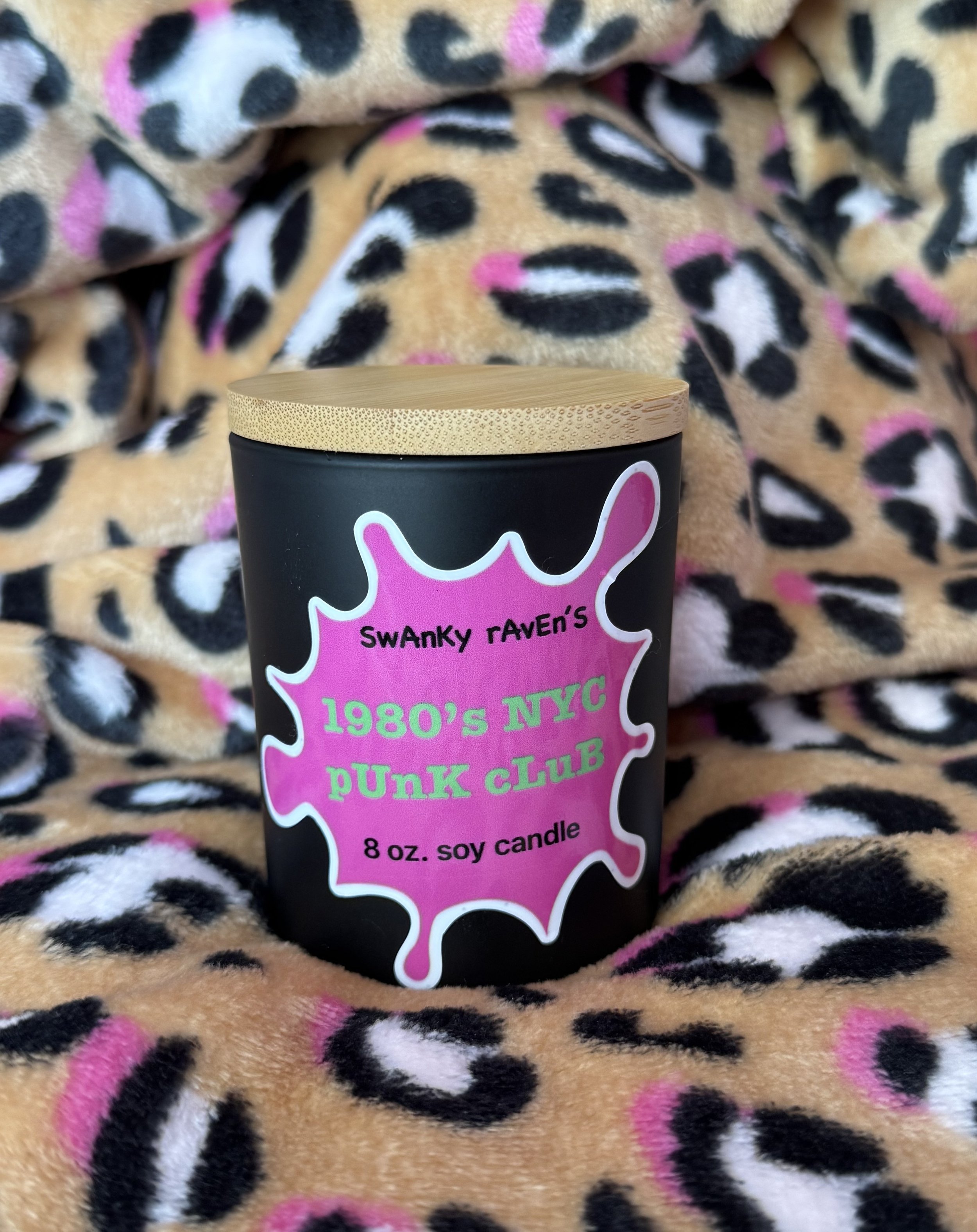 "1980's NYC Punk Club" 8 oz. Soy Candle