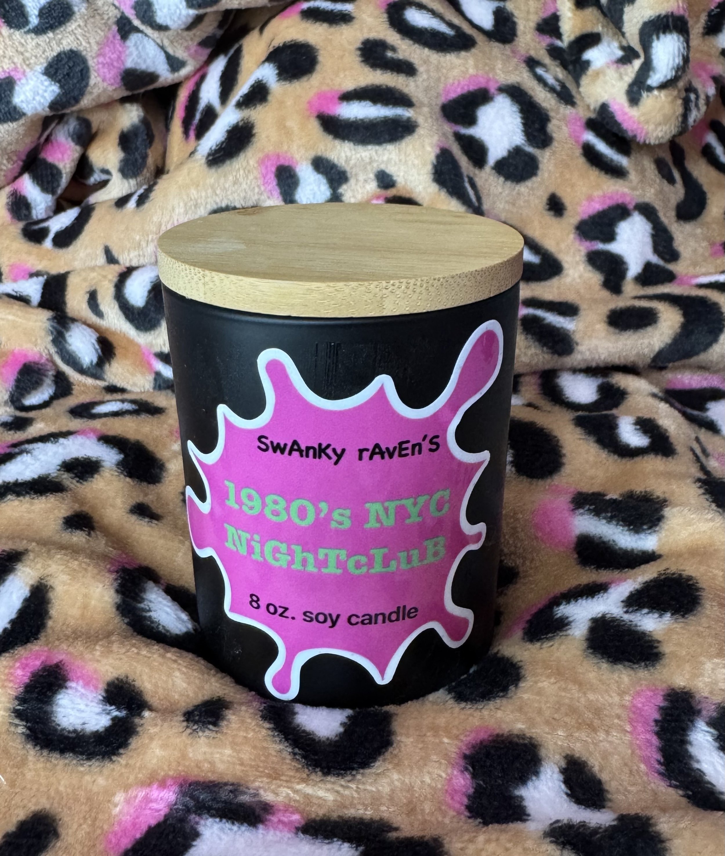 "1980's NYC Nightclub" 8 oz. Soy Candle