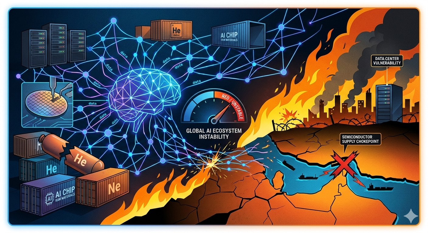 The Silent Siege: How Middle East Conflict Disrupts the AI Revolution