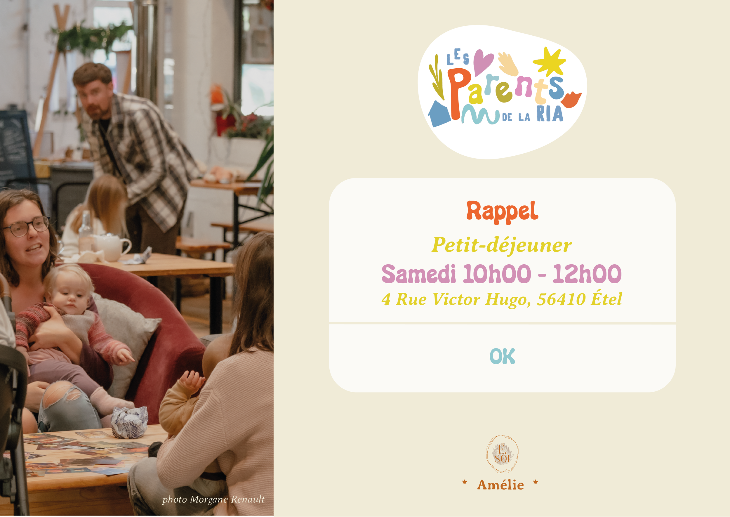 Petit-déjeuner futurs Parents / Parents bébés et enfants